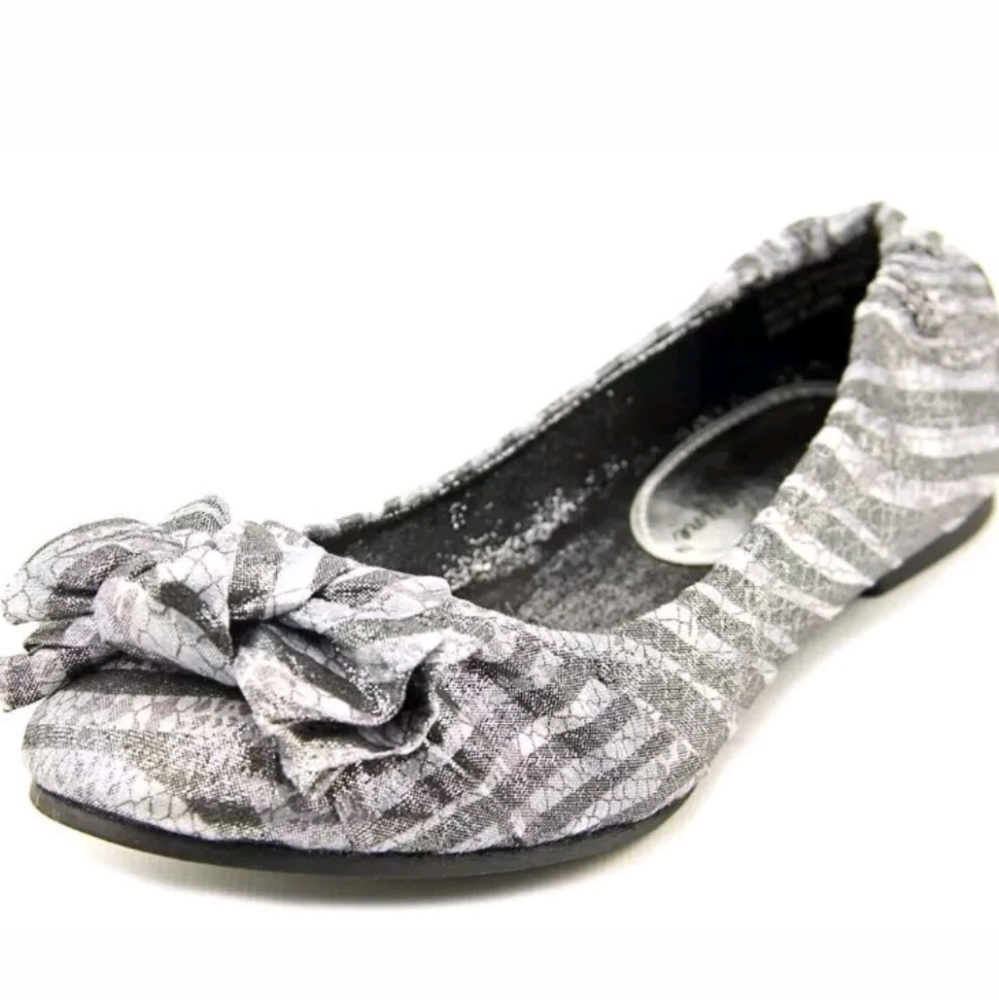 Sarah Jayne Toddler Round Toe Canvas Ballet Shoes